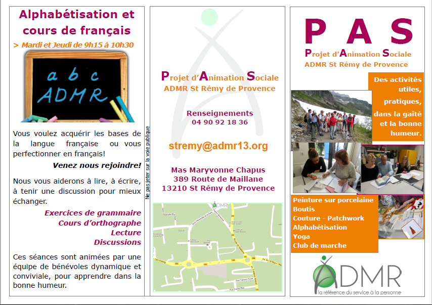 PROJET D'ANIMATION SOCIALE 